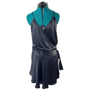 Ben Sherman Silk Wrap Dress (M)